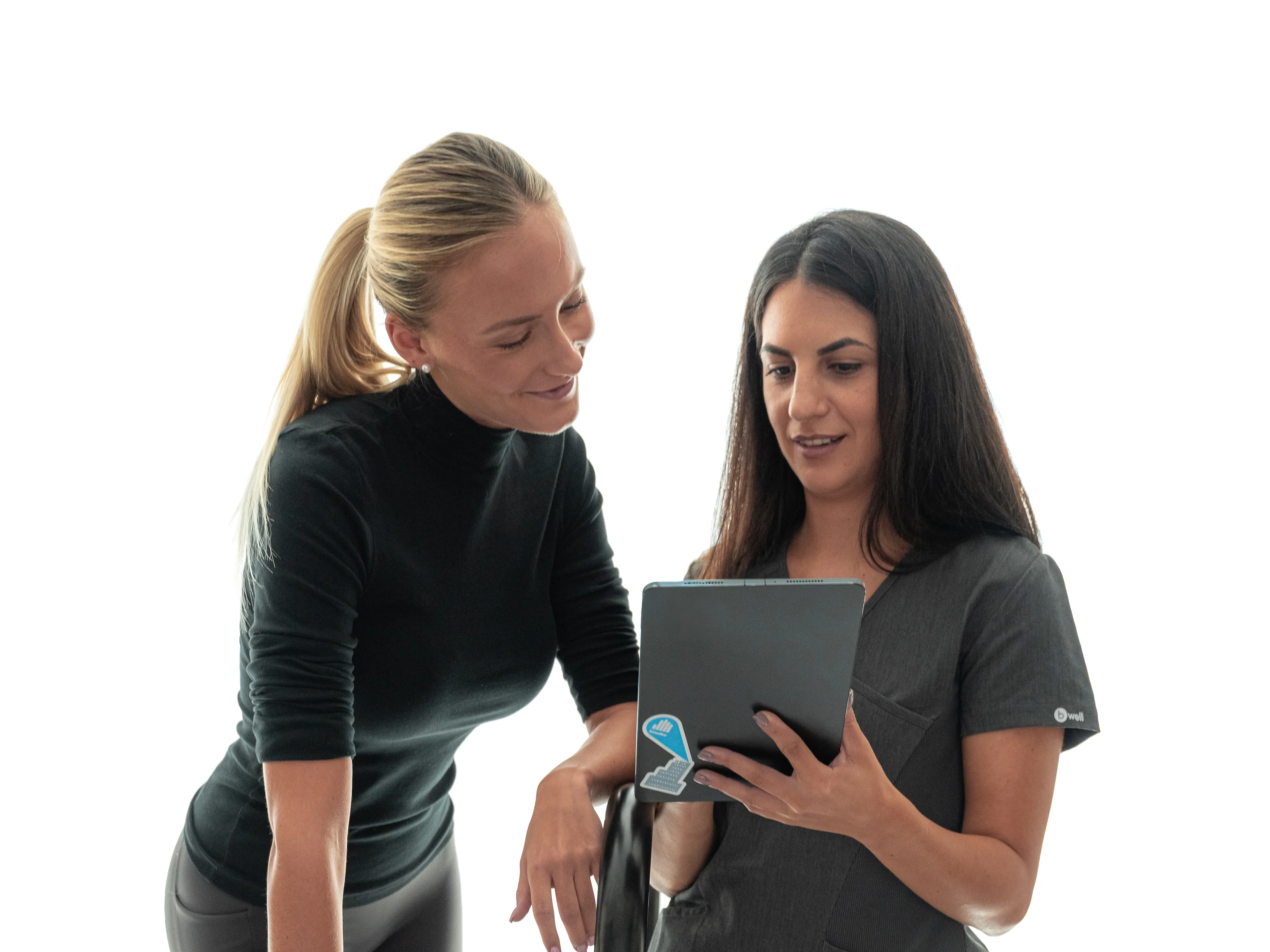 Therapist helping a patient with rehabilitation